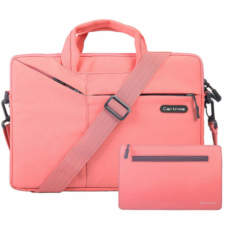 Сумка Cartinoe New Shoulder Bag для MacBook 13" (Розовая)