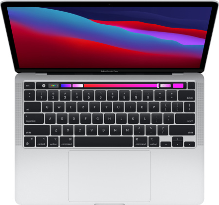 Ноутбук Apple MacBook Pro 13 Late 2020 MYDC2LL/A (Apple M1/13"/2560x1600/8GB/512GB SSD/DVD нет/Apple graphics 8-core/Wi-Fi/Bluetooth/macOS) Silver