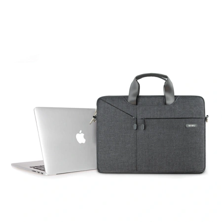 Сумка для ноутбука 14" WiWU City Commuter Bag Gray