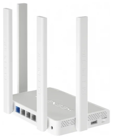 Wi-Fi роутер Keenetic Viva (KN-1910) Mesh Wi-Fi-система 802.11aс 1267Mbps 2.4 ГГц 5 ГГц 4xLAN USB серый