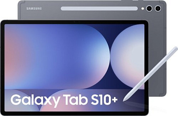 Планшет Samsung Galaxy Tab S10+ SМ-Х820NZАAXАR Moonstone Gray (Mediatek 2.0GHz/12.4"/2800x1752/12GB/256GB/Wi-Fi  S-Pen)